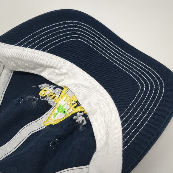 2021 Race To Robie Creek Strapback Trucker Hat Blue One Size District - Picture 8 of 10